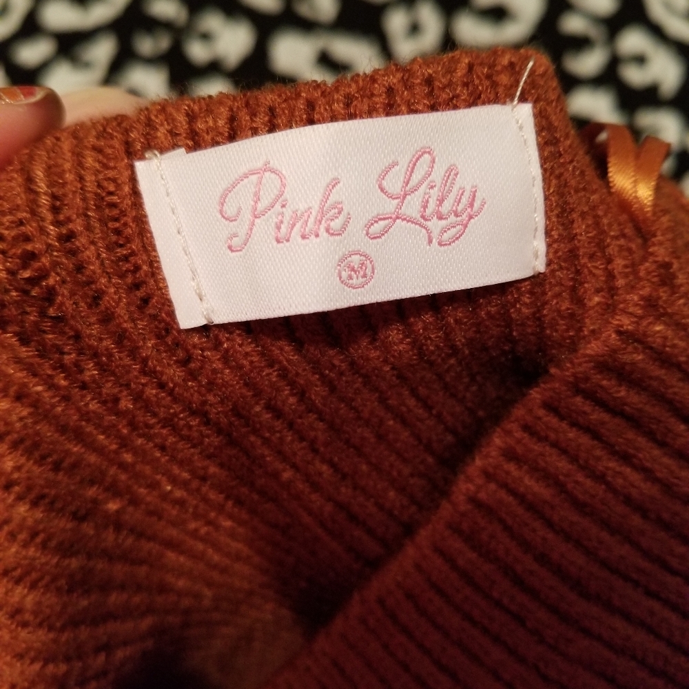 Brand new Pink Lily peplum top - sold out online! - Picture 5 of 5